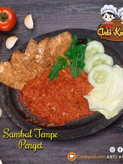 Foto resep Sambel tempe penyet