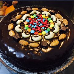 A picture of Delicious Chocolate Cake🎂.