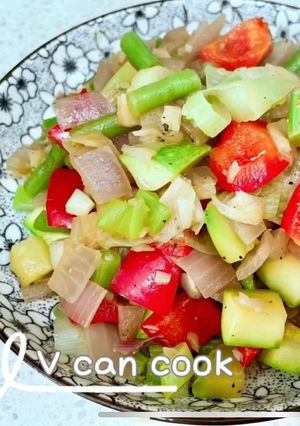 Stir fried veggie 炒雜蔬 的食譜成品照片