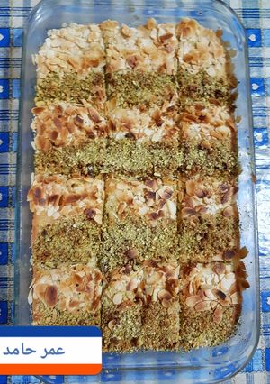 صورة لوصفة هريسة بطريقتي