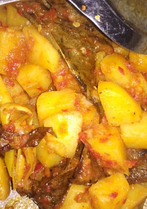 Foto resep Sambal kentang goreng