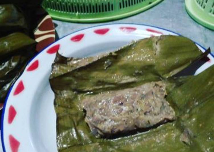 Resep Lapek Sagan / Lepat Pulut Pisang, Enak Banget