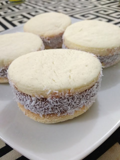 Una foto de Alfajores de maicena