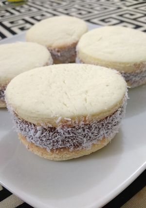 Una foto de Alfajores de maicena
