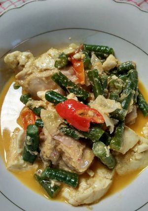 Foto resep Gule ayam vs kacang