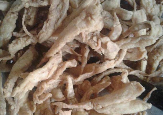 Resep Kripik jamur tiram yang Bisa Manjain Lidah