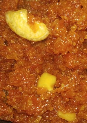 A picture of Gajar halwa.