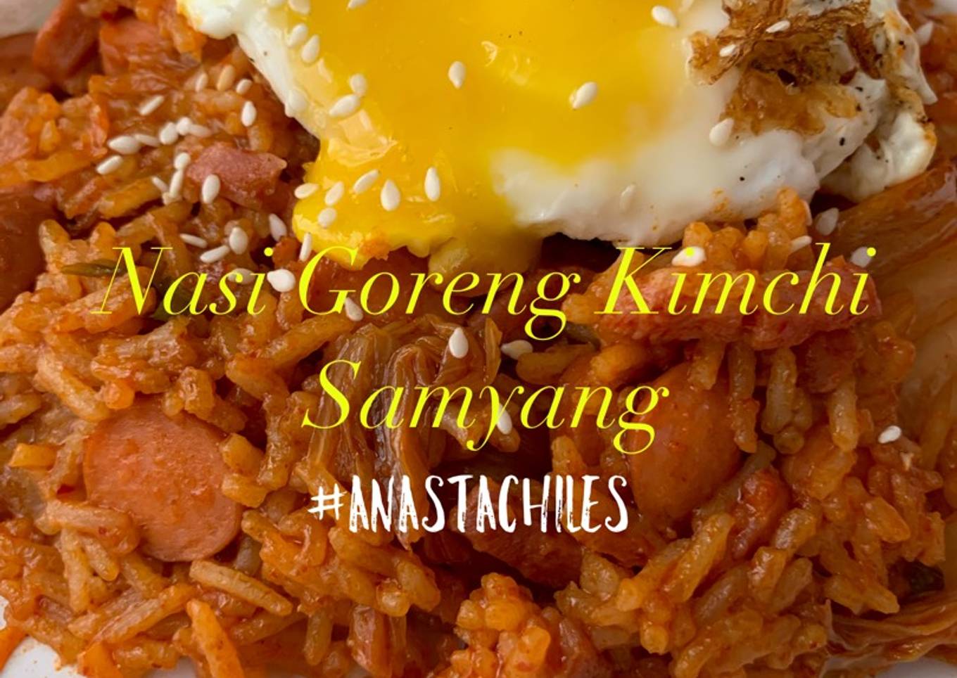 Nasi Goreng Kimchi bumbu Samyang