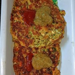 A picture of Paneer sprouts Tikki.