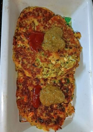 A picture of Paneer sprouts Tikki.