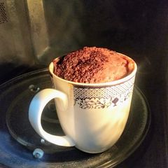 Chocolate Mug Cake 1 Minute Recipe A picture of Chocolate Mug Cake 1 Minute Recipe.