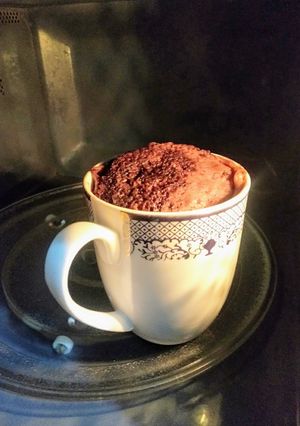 A picture of Chocolate Mug Cake 1 Minute Recipe.