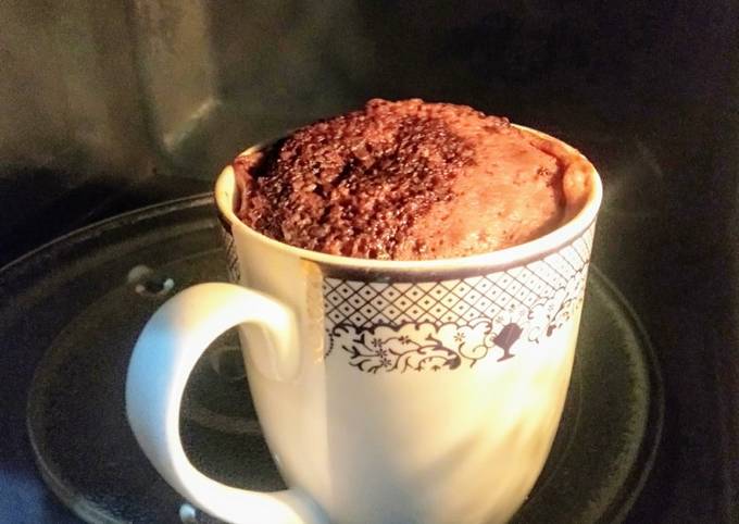 Chocolate Mug Cake 1 Minute Recipe