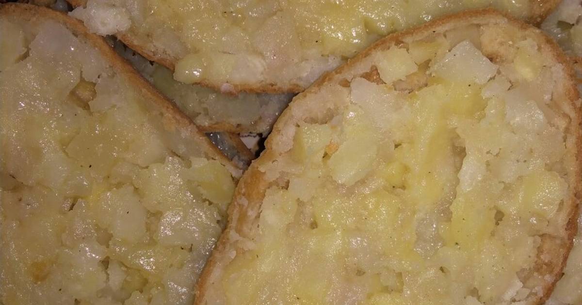 Татарские пироги с картошкой и укропом