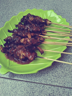 Foto resep Sate jamur tiram saos kacang