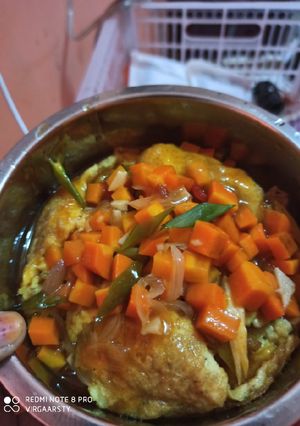 Foto resep Telor dadar saus pedas manis