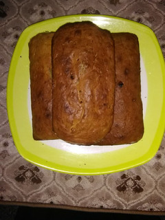 A picture of Banana bread.