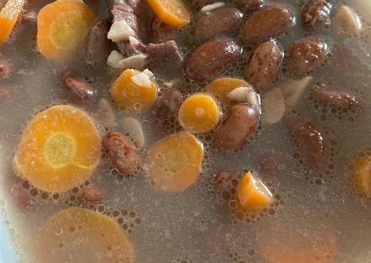 6 Resep: Sup daging kacang merah yang Enak Banget!