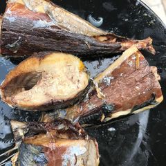 A picture of Fried fish.