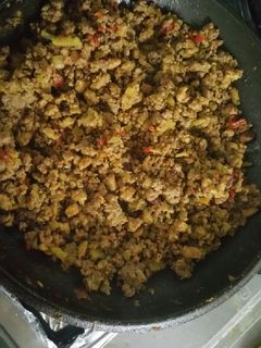 Una foto de CARNE MOLIDA Sofrita🍖Deliciosaaaa!! A mi manera😉