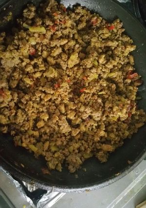 Una foto de CARNE MOLIDA Sofrita🍖Deliciosaaaa!! A mi manera😉