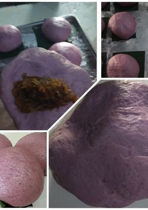 Foto resep Bakpao (Pao) ubi ungu