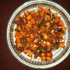 A picture of Chilli paneer.