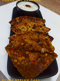 चना दाल पराठा (chana dal paratha recipe in Hindi) रेसिपी मुख्य फोटो