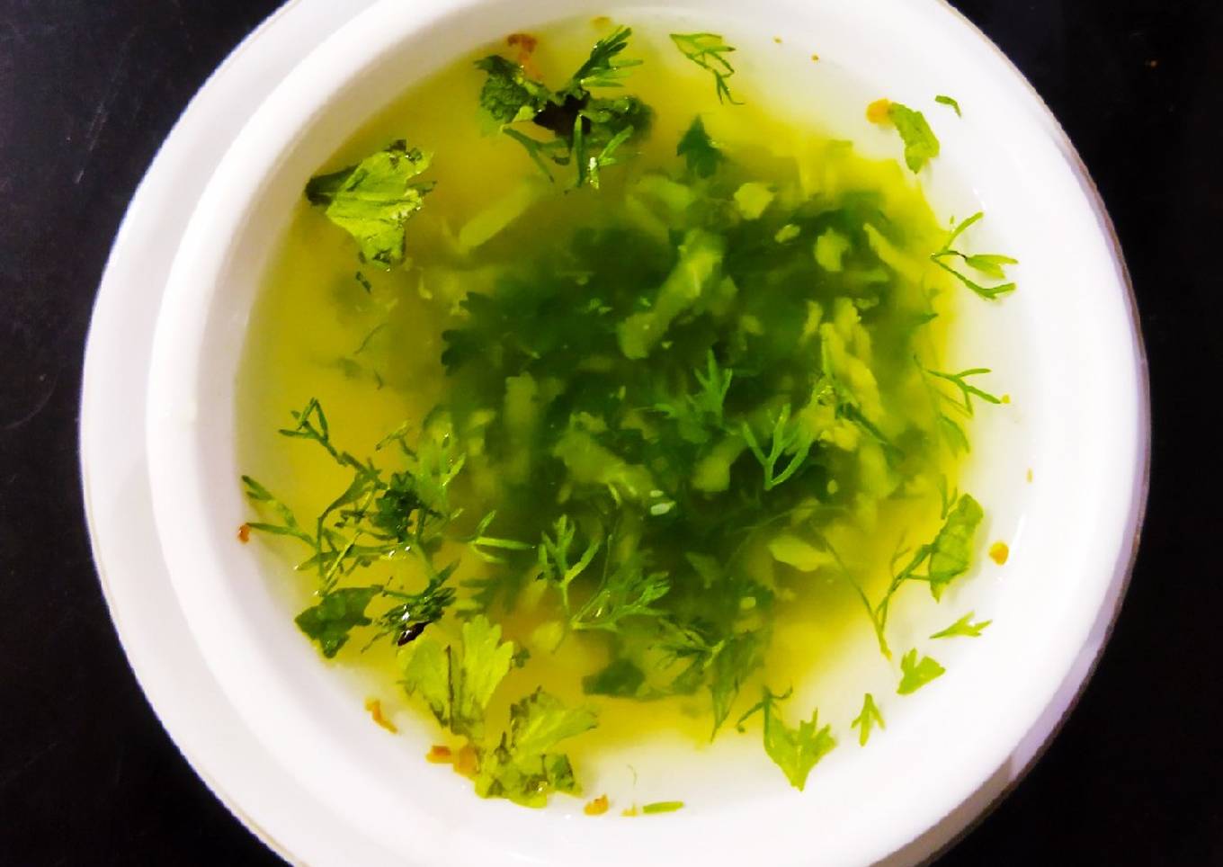 Coriander Cucumber Soup