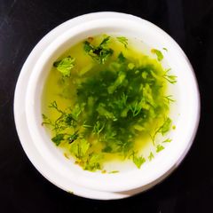 A picture of Coriander Cucumber Soup.