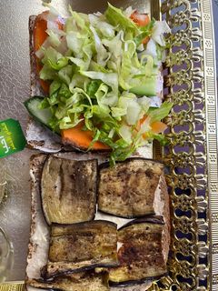 صورة لوصفة ساندوتش الباذنجان😋