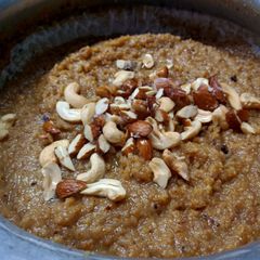 Yummy & Delicious Moong Dal Halwa A picture of Yummy & Delicious Moong Dal Halwa.