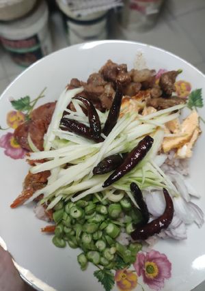 รูปของ ข้าวคลุกกะปิ แบบบ้านๆ