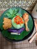 Nasi Pandan Sambalado Uwok Bada