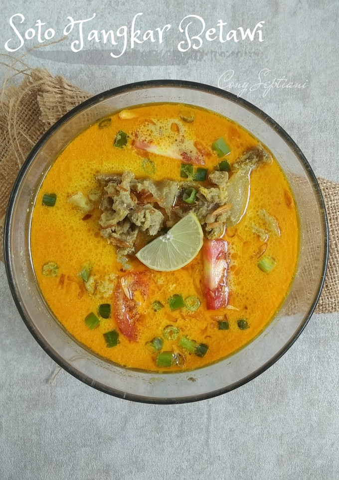 Foto resep Soto Tangkar Khas Betawi
