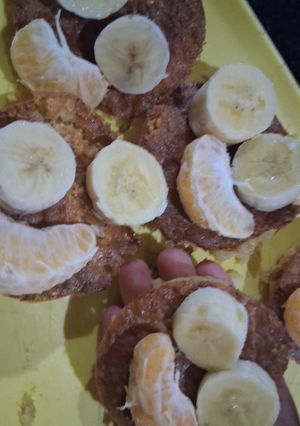 Una foto de Muffins de avena y manzana
