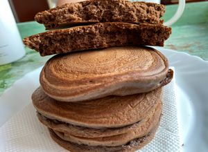 Foto principal de Tortitas de avena de chocolate