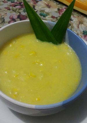 Foto resep Bubur jagung manis