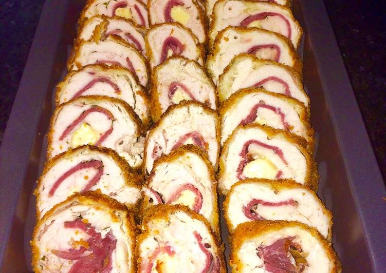 Resep Chicken Cordon Bleu, Enak Banget