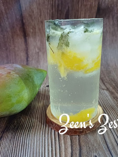 A picture of Raw Mango Mocktail.