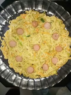 Foto resep Pizza mie telur ala bumil