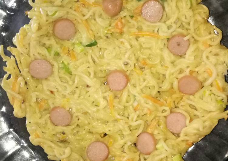 Resep Pizza mie telur ala bumil, Sempurna