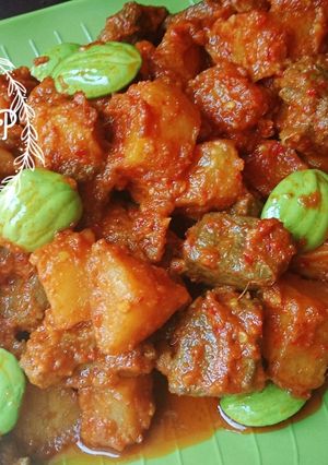 Foto resep Sambal goreng kentang hati