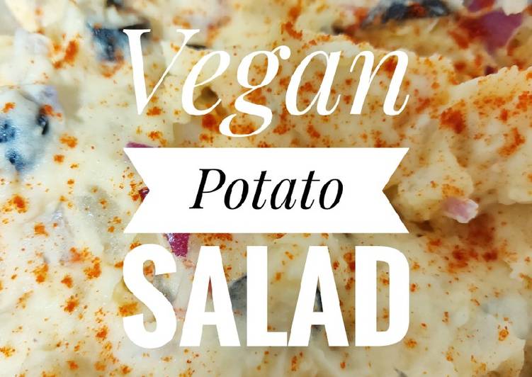 Steps to Prepare Any-night-of-the-week Best Ever Vegan Potato Salad 🥗