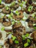 Toufu steam shrimp