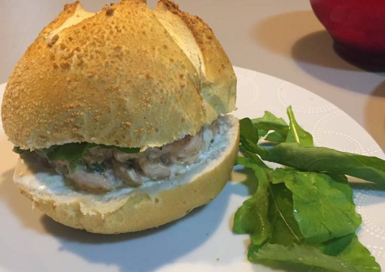 Hambúrguer de Salmão com Limão Siciliano - Tudogosreceitas