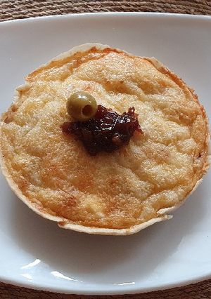 Una foto de Quiche de jamón y queso a mi manera