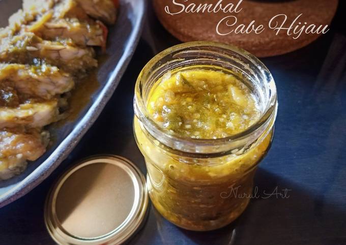 Langkah Mudah untuk Menyiapkan Sambal Cabe Hijau, Lezat Sekali