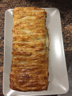 Una foto de Hojaldre pollo al horno