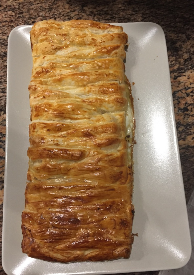 Una foto de Hojaldre pollo al horno